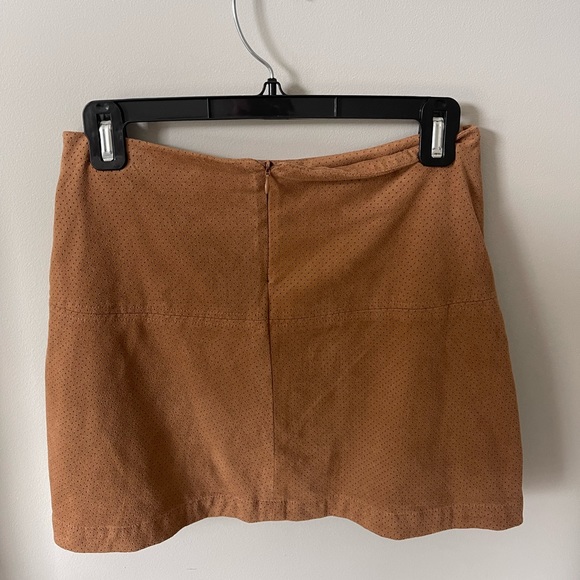 Brown Mini Skirt - Picture 2 of 2